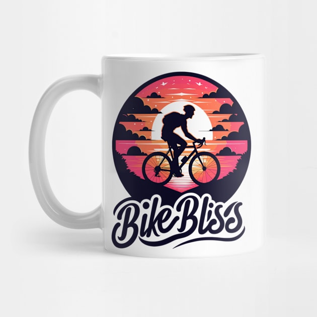 Bicycle rider, Bike Bliss by Vehicles-Art